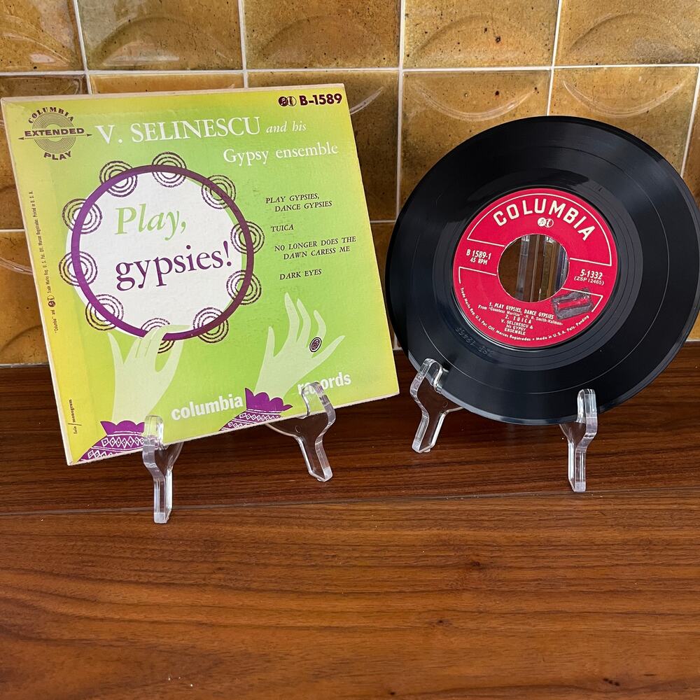 V. Selinescu And His Gypsy Ensemble Play, Gypsies! 45rpm 7” EP Columbia B-1589